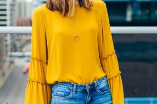 Top 15 Mustard Color Shirt Outfit Ideas for Women - FMag.c