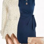 Which Color Jewelry Goes with Dark Blue Dresses? | Classy outfits .