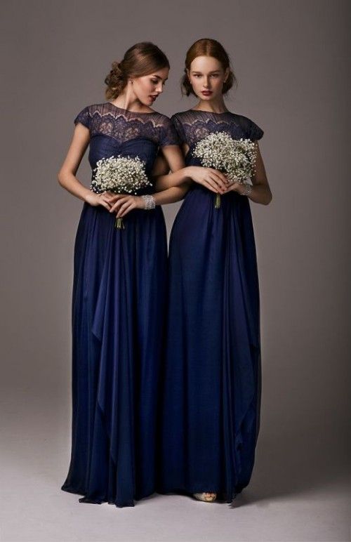52 Stunning Midnight Blue Wedding Ideas | Navy blue bridesmaid .