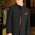 men wedding suits Mandarin Collar Suit 8 Button Style No Collar .