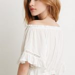 How to Wear Off The Shoulder Peasant Tops: Outfit Ideas - FMag.c
