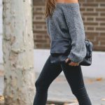 How To Style An Off The Shoulder Sweater: 25 Ideas - Styleohol