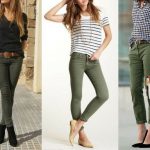 Image result for khaki pants women outfit ideas | Green pants .