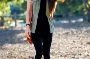 15 Casual & Stylish Olive Green Vest Outfit Ideas for Women - FMag.c