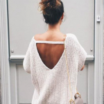 open back sweaters | cute clothes | Fashion, Autumn fashion, Dress