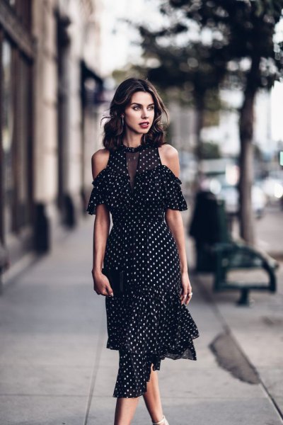 How to Style Open Shoulder Dress: 15 Refreshing Outfit Ideas .