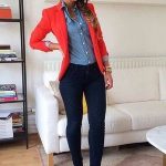 23 Pretty Red blazers for Girls Try It | Latest Outfit Ideas .