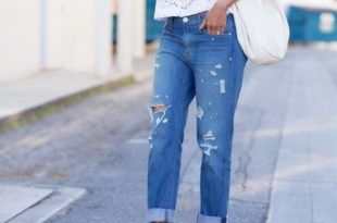 Our Favorite Spring Outfit Ideas | Fashion, Boyfriend jeans .