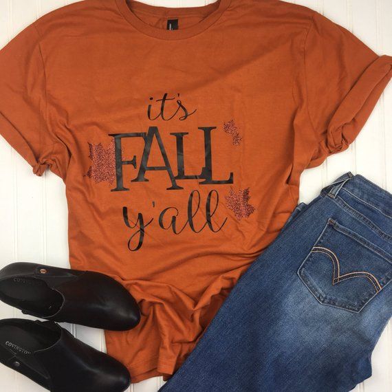 Fall TShirt, It's Fall Y'all shirt, autumn shirt, fall tshirt for .