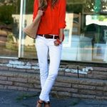 13 Cheerful Orange Shirt Outfit Ideas for Women - FMag.c