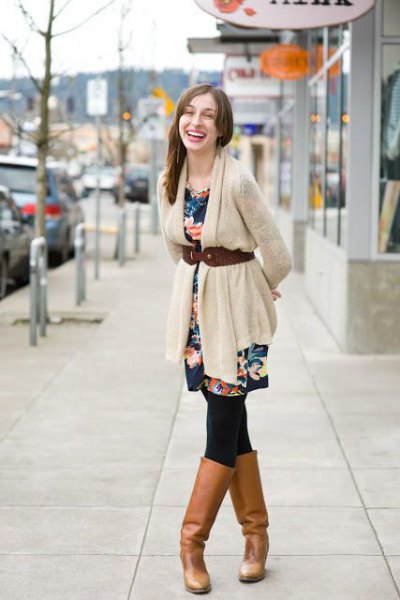 15 Amazing Outfit Ideas on How to Wear Belted Cardigan - FMag.c