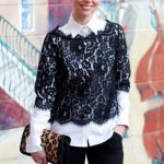 Top 10 Outfit Ideas on How to Wear Black Lace Shirt - FMag.c