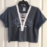 Penn State Laced-up T-shirt by ChicCreationsByLulu on Etsy | Diy .