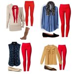 How To Wear It: Bright Red Leggings - Repeat Po Bl