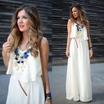 white maxi dress outfit – Just Trendy Gir