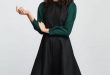 15 Amazing Outfit Ideas on How to Wear Wool Dress - FMag.c