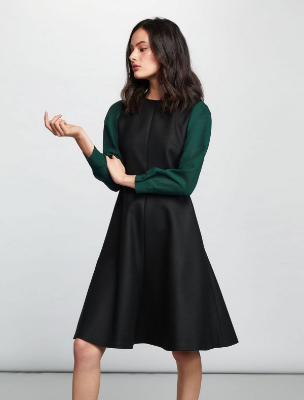 Outfit Ideas Wool Dress