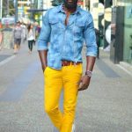 How To Wear Yellow Pants Men 41+ Ideas | Yellow pants outfit .