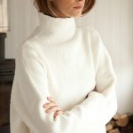 white oversized turtleneck sweater | Knitwear fashion, Fashion, Sty