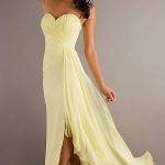 Pale yellow bridesmaid dress. | Yellow bridesmaid dresses .