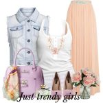 pastel peach outfit 13 – Just Trendy Gir