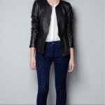 Zara Jackets & Coats | Woman Leather Peplum Jacket | Poshma