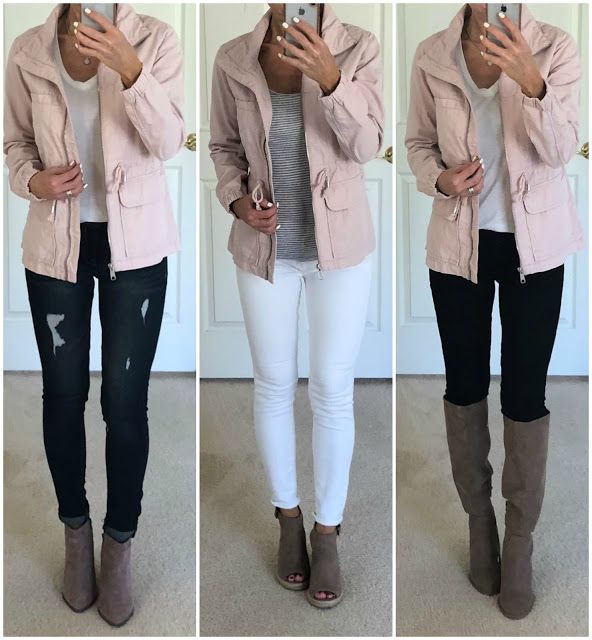 Six Pink Jacket Outfit Ideas in 2020 | Leather jacket outfits .