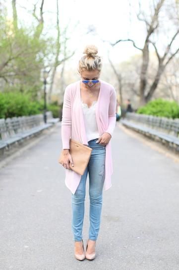 25 Ways to Pull Off Pastels in the Fall | Spring fashion outfits .