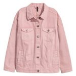 Oversized Denim Jacket | Light pink denim | Women | H&M US | Pink .