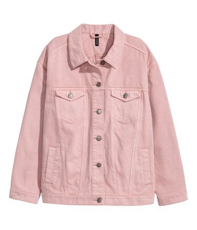 Pink Denim Jacket for Ladies