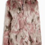 Buy Pink Patched Faux Fur Jacket from the Next UK online shop .