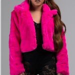 AKIRA Jackets & Coats | Hot Pink Faux Fur Jacket | Poshma