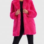 Hot Pink Faux Fur Jacket | Pink faux fur coat, Pink faux fur, Pink .
