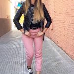 How to wear rock outfits with zara pink jeans | Chicisi