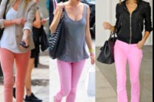Pink jeans outfit ideas | Pink skinny jeans, Pink jeans outfit .