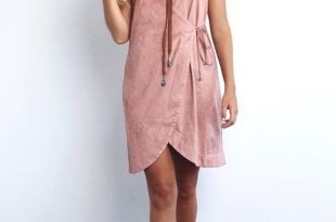 How to Style Pink Wrap Dress: Top 15 Outfit Ideas for Women - FMag.c