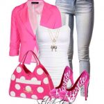 Barbie pink women's fashion outfit idea | Fashion clothes wom