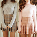 Double Color Plaid Skirt SD00628 | Preppy style, Fashion outfits .