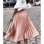 30+ Best and Easy Ways to Wear Pleated Skirt Outfit Styles .