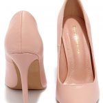 Pretty Pink Pumps - Pointed Pumps - Blush Pink Heels - $34.