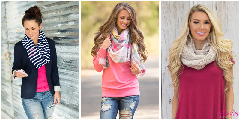 How To Mix and Match Scarves with Your Favorite Outfits - Pink Li