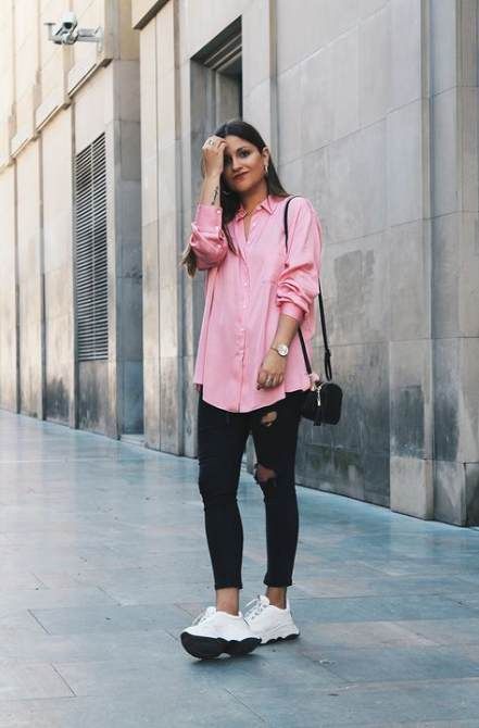 Best How To Wear Pink Shirt Simple 51+ Ideas #howtowear | Look .