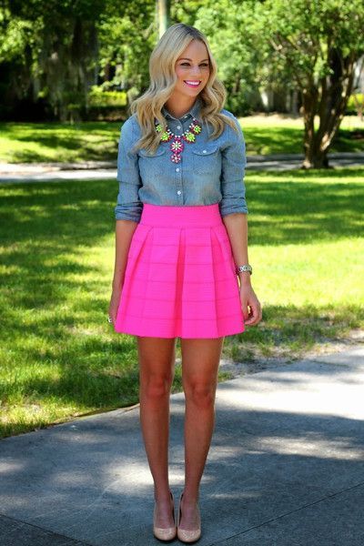 Top 12 Style Ideas to Wear Skater Skirt: Fashion Guide #skater .