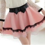 skirt, skater skirt, mini skirt, beautiful, girl, girly, outfit .