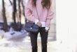 Pink sweater - "Outfit ideas, by Chicisimo" Fashion iPhone app .