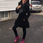 rock outfits with pink ankle boots | Chicisi