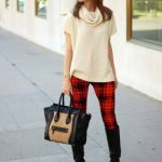 20 Comfy Outfits With Plaid Pants For Women - Styleohol