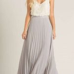 65 Ideas For Skirt Pleated Maxi Outfit Wedding #wedding #skirt .