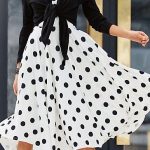50+ Black and White Polka dot dresses Ideas | White polka dot .