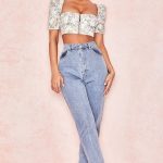 Clothing : Tops : 'Alivia' Floral Print Puff Sleeve Top | Clothes .